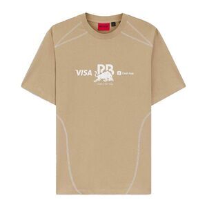 Hugo Unisex Adult Crew Neck Short-Sleeved Competition T-Shirt / Medium Beige
